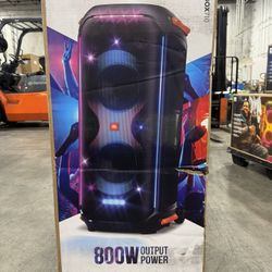 JBL Partybox 710 - Party speaker with 800W RMS powerful sound, built-in lights and splashproof design. - Black