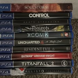 PS4 Game Lot