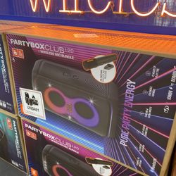 JBl Party Box Club 120 With Wireless Mic Bundle 