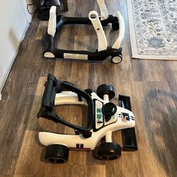 Costway 4-in-1 Baby Walker Foldable Activity Push Walker Adjustable