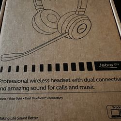 Jabra Evolve 65MS wireless headset, bought it but never used