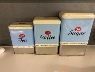 3 Retro Kitchen Storage Containers