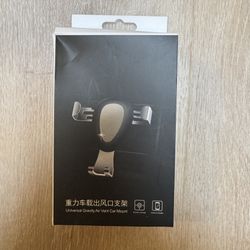New Car Phone Holder for Air Vent Cell Phone Car Mount, Universal Automobile Cradle Fit for All Phones, Silvery-1