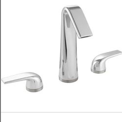 Faucet: DXV® Modulus 2-Handle High Spout Widespread Bathroom Faucet with Lever Handles
