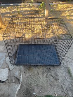 Large dog cage