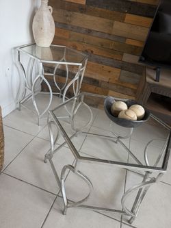 Coffee Table With Matching Side Table