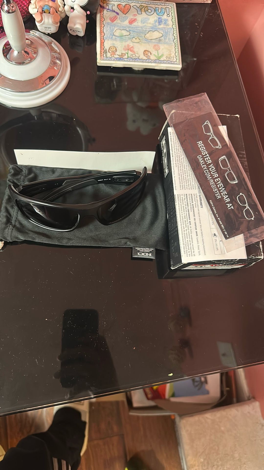 Turbine Matte Black W Grey Polarized Oakley’s