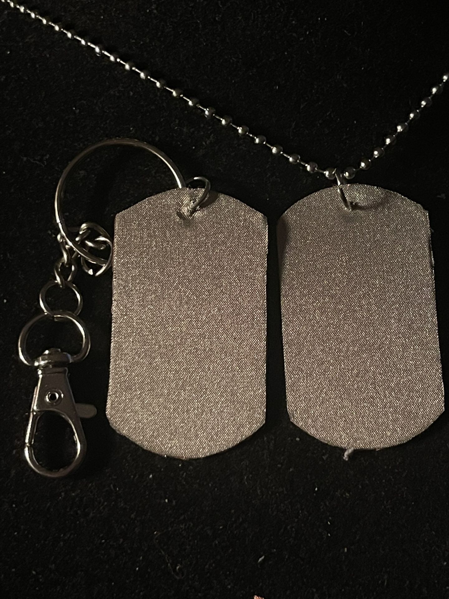Necklace & Keychain 5G Copper and Shield Fabrics 