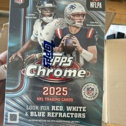Topps Chrome NFL Blaster Boxes
