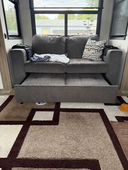 Love seat gray  66in long