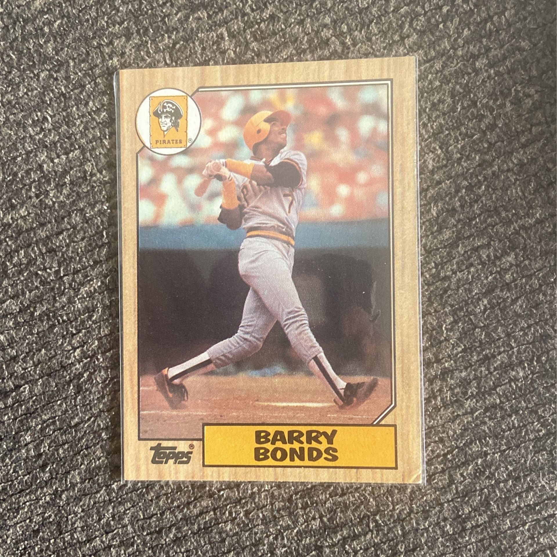 Barry Bonds 1987 Topps 