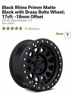 Black Rhino rims