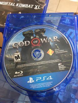 PlayStation 4 PS4 game god of war