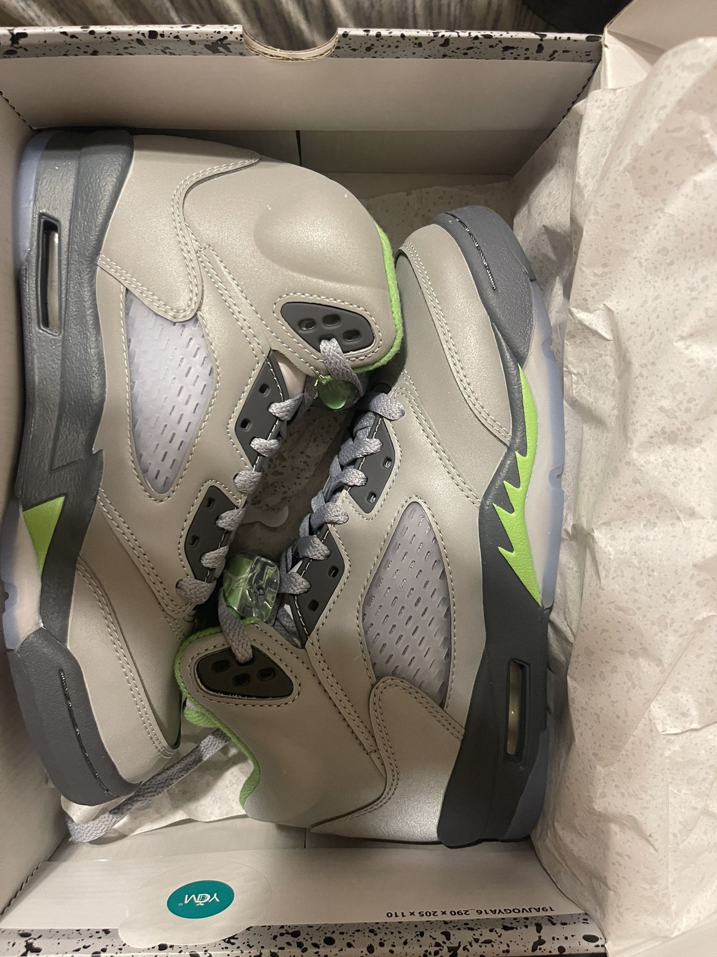 Jordan 5 Green Bean