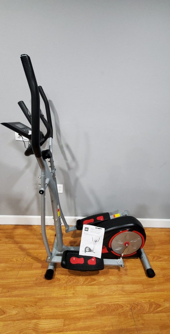 elliptical machine pulse rate grips and LCD monitor A5417 ancheer
