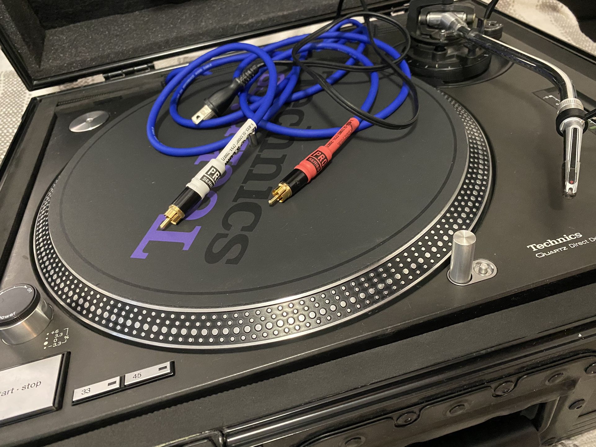 Technics SL-1200 MK3 Technics sl-1200 MK3 +ORTOFON Concorde付