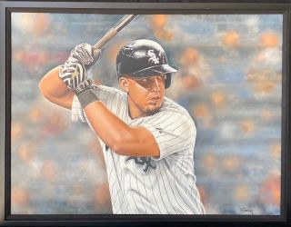 Jose Abreu #78 Chicago White Sox by Marc Potocsky (M. Potocsky)