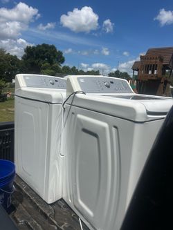 Washer and dryer set