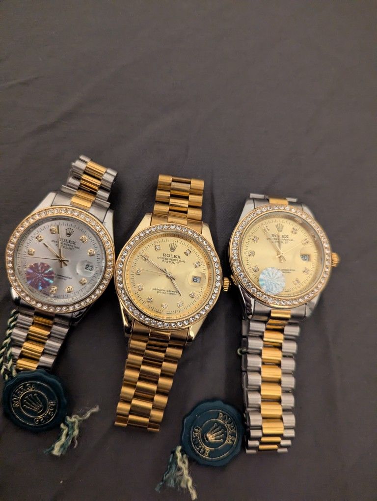 Three Mens Watches