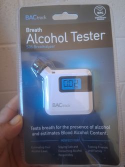Alcohol test test device