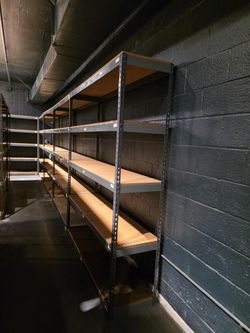 Industrial Shelving 4 Tier 72 in W x 18 in D Boltless Warehouse Shelves Garage Storage Racks Stronger Than Homedepot And Lowes Delivery Available