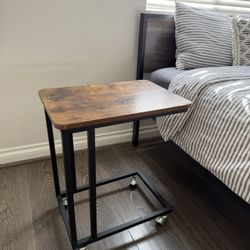 Rustic Brown End Table 