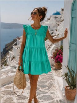 J. Crew Seafoam green dress size 4