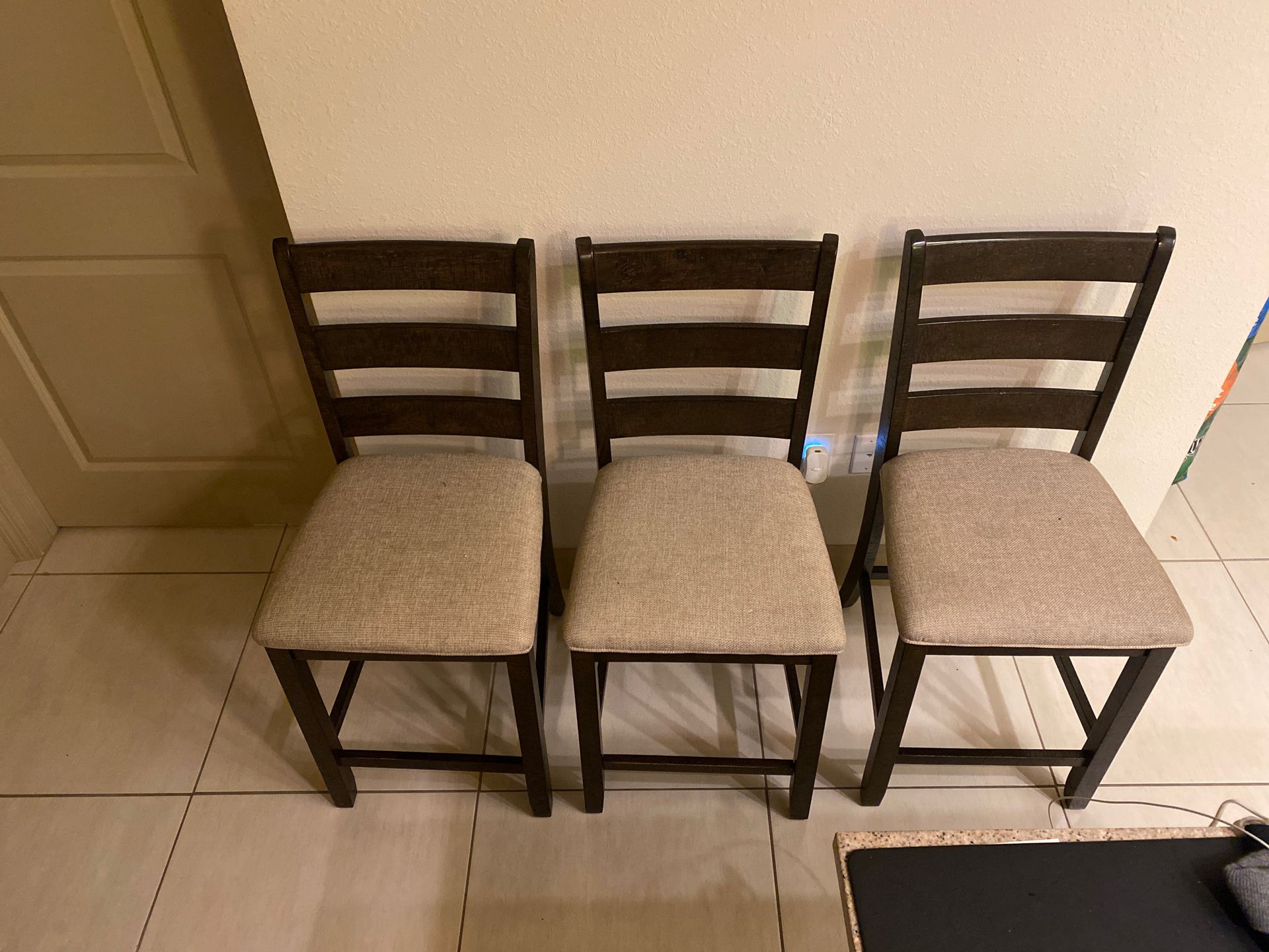Counter Chairs set of 3