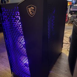  Rtx 5080 ASUS Astral OC And MSI RGB Tempered Glass Gaming and Productivity PC