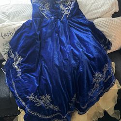 Velvet Charro Dress 