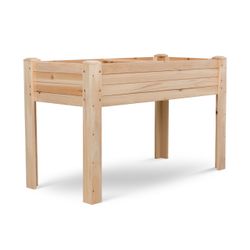 New 48” All Cedar Wood Raised Garden Bed - OBO
