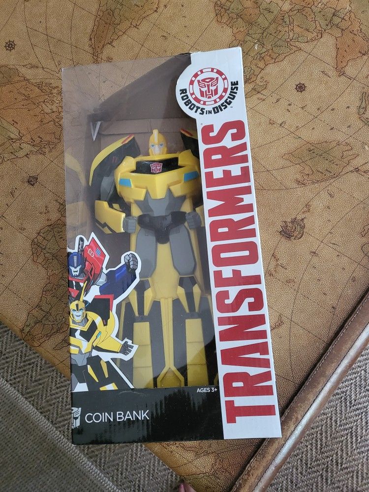 Transformers Childs Coin Bank