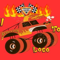 Monster Jam Customized Shirts.