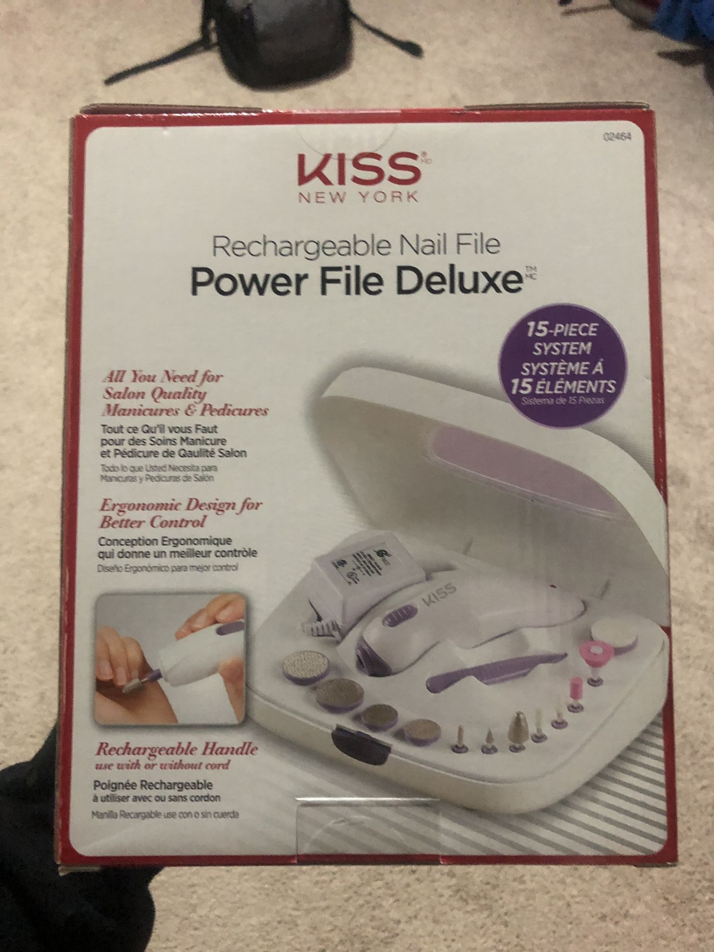 Kiss electric nail file
