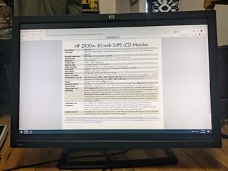 HP ZR30W 30" Monitor