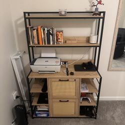 Filing Cabinet/Book Shelf with 2 Drawers.