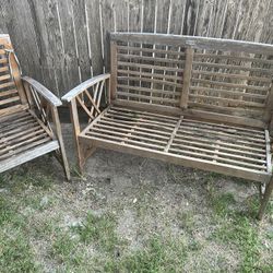 Patio-Set / Bench n Chair  $15
