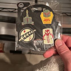 Disney Boba Fett Pins