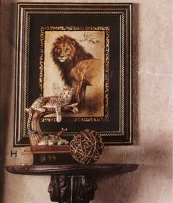 HOME 🏠 INTERIOR “ Solo Sebenden  Los “ 2 Cuadros del Tigre