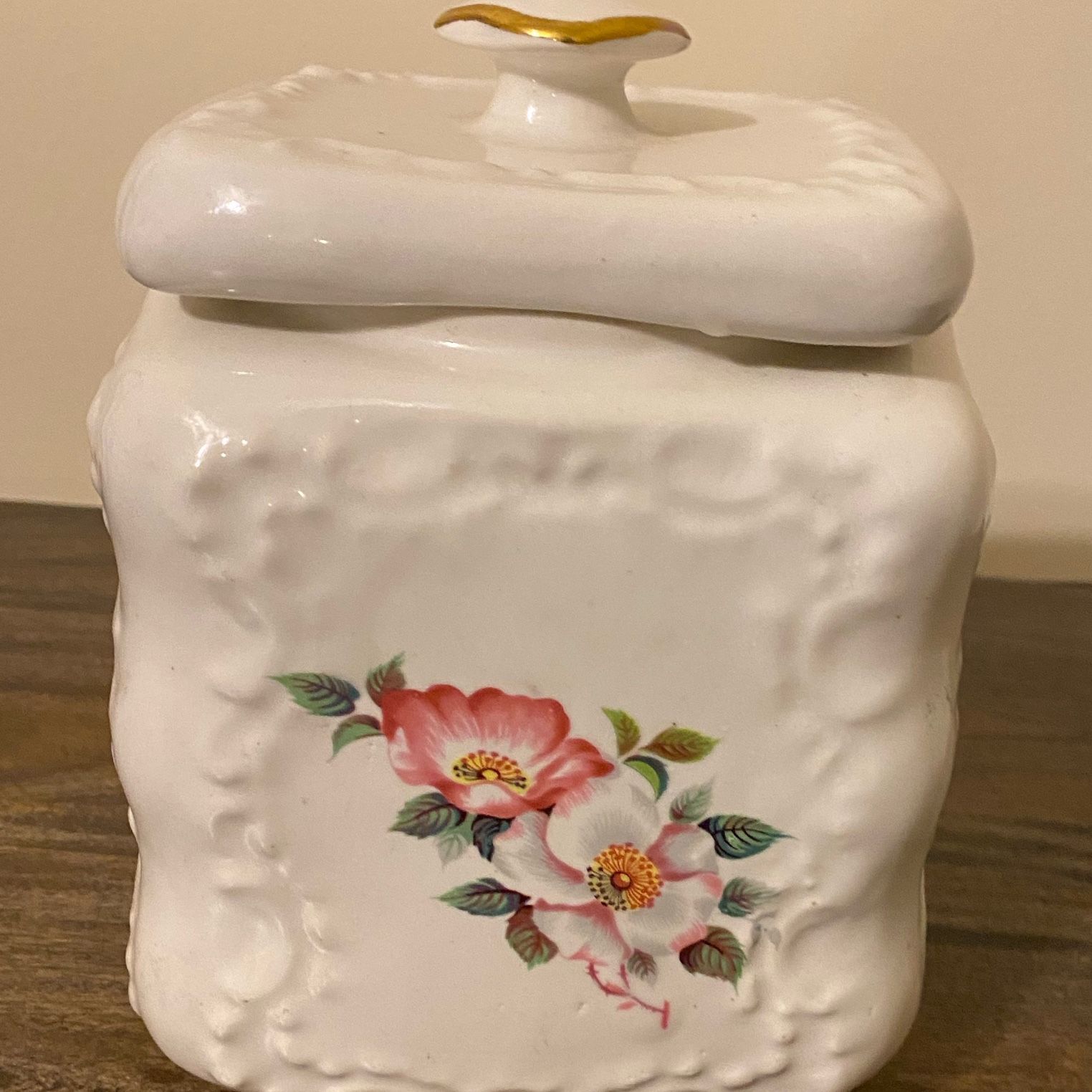 The House Of Webster Old English Biscuit Jar