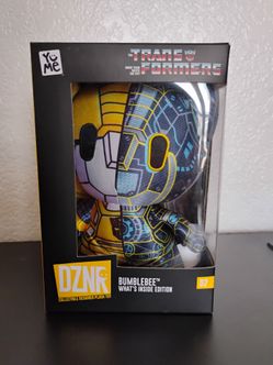 Brand New YuMe DZNR Collectible Plush Toy of Bumblebee from Transformers Movies