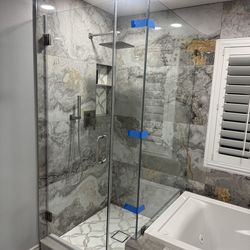 Shower glass