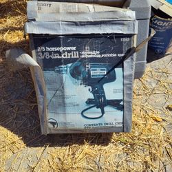 Craftsman 3/8 Inch Drill Reversible Adjustable Variable Speed