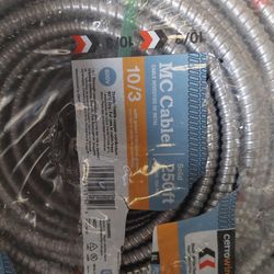 Electrical Wire  10/3 MC  Cable 