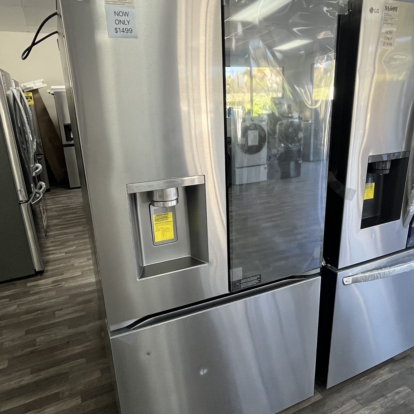 LG French Door Refrigerator, Counter Depth, InstaView, Ice