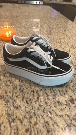 Platform vans women size 7