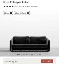 Dive into the sumptuous feel of the Bristol Futon. Made of plush, cloud-like cushioning, and luxurious materials, the Bristol creates a soothing atmos