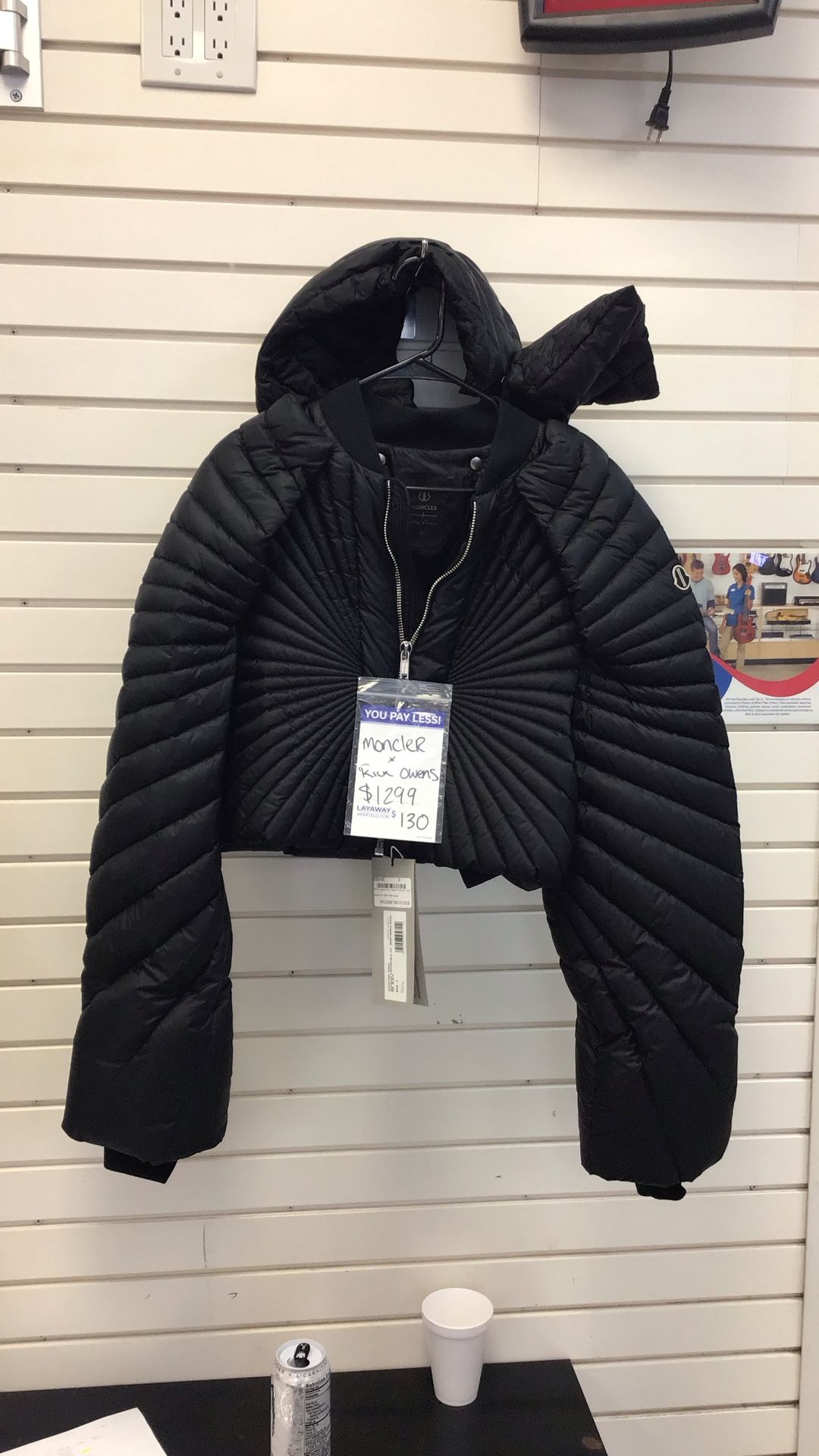 Rick Owen’s X Moncler Small Jacket