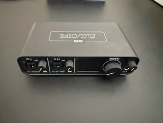 MOTU M2 USB-C Audio Interface