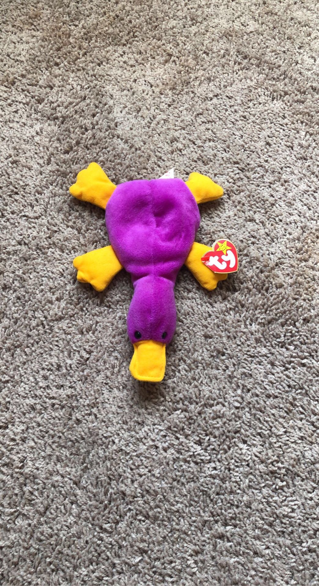 Rare 1993 Retired Beanie baby W/ PVC Pellets